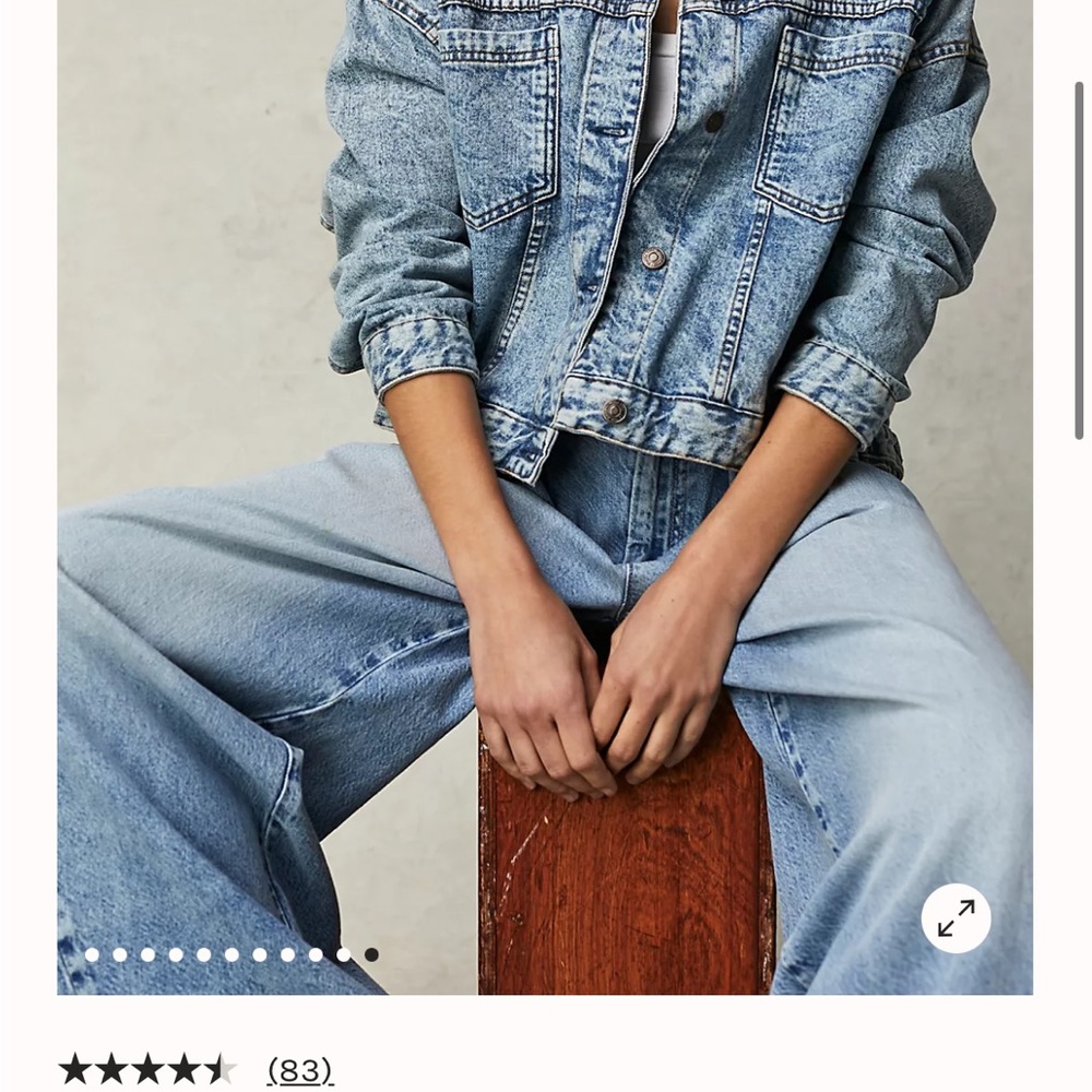 We The Free Opal Swing Denim Jacket - Picture 5 of 13